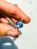 Blue Kyanite Faceted Ring size 8