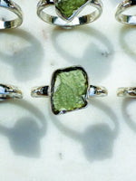 Moldavite Ring Size 11
