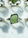 Moldavite Ring Size 11