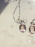 Morganite Faceted Pendant or bundle