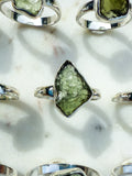 Moldavite Ring Size 8