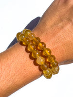 Yellow fluorite Bracelet