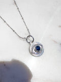 Evil Eye Protection Sterling Silver Necklace