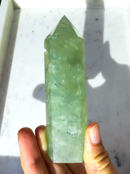 Prehnite tower