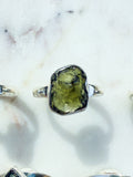 Moldavite Ring Size 6