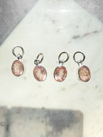 Morganite Faceted Pendant or bundle