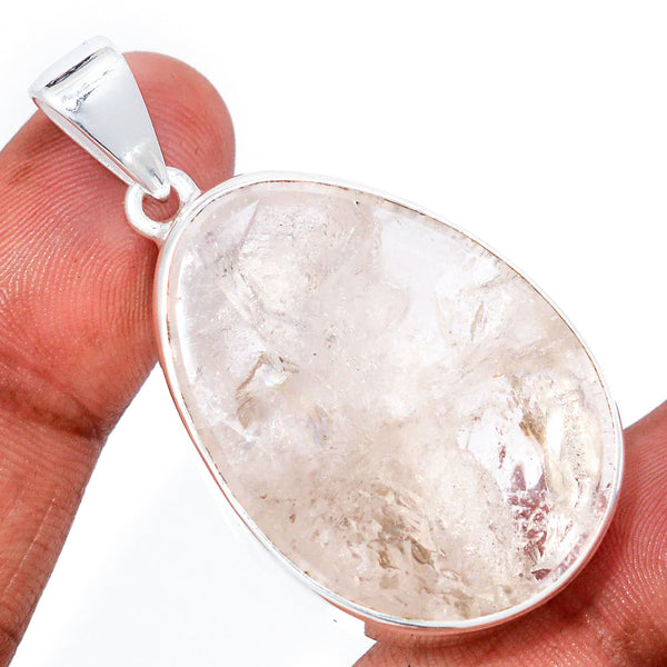 Manifestation Quartz RARE Pendant Large (has rainbow)