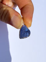 Tanzanite Raw Pendant