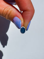Sapphire pendant 7x5mm