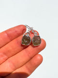 Moldavite Earrings