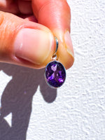 Amethyst Faceted Pendant