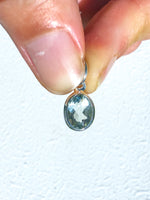 Green Amethyst Faceted Pendant