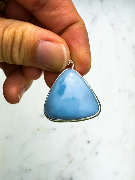 owhyee Blue Opal Pendant