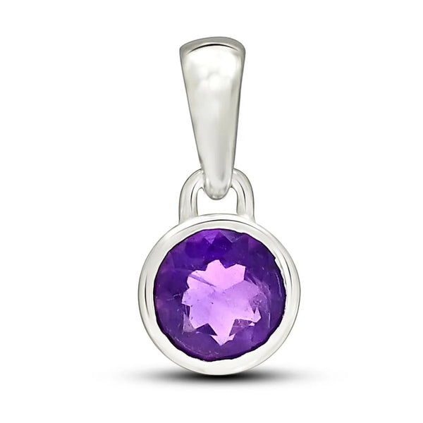 Amethyst Pendant 5mm