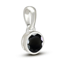 Black Spinel Pendant 5mm