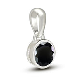 Black Spinel Pendant 5mm