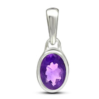 Amethyst Pendant 7x5mm