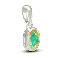 Opal (Ethiopian) Pendant 7x5mm