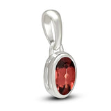 Garnet Pendant 7x5mm