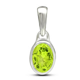 Peridot Pendant 7x5mm