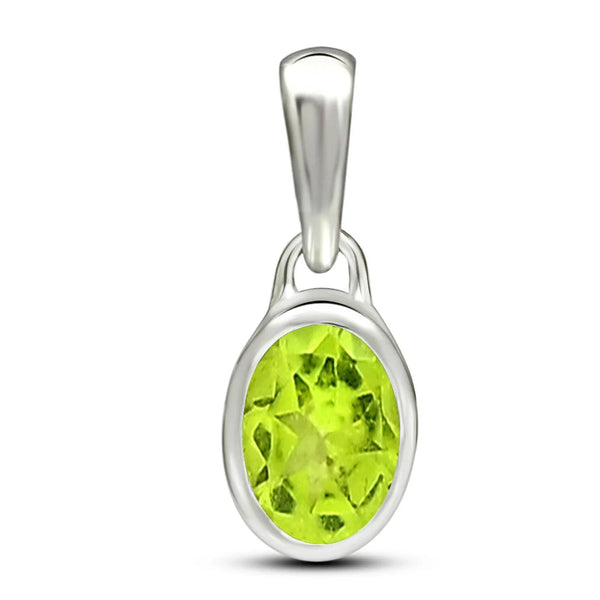 Peridot Pendant 7x5mm