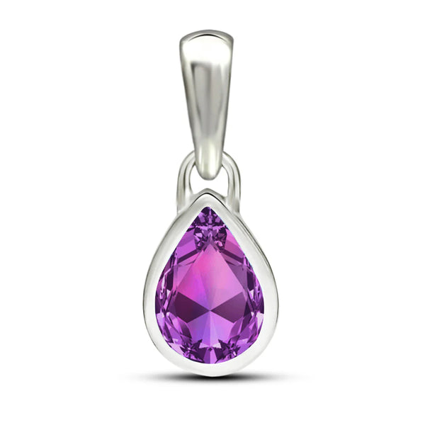 Amethyst Pendant 7x5mm