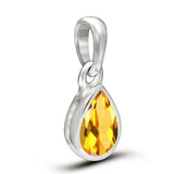 Citrine Pendant 7x5mm