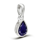 Iolite Pendant 7x5mm