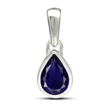 Iolite Pendant 7x5mm