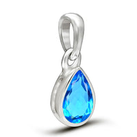 Neon Apatite Pendant 7x5mm