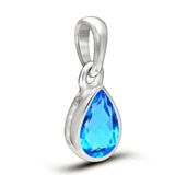Neon Apatite Pendant 7x5mm