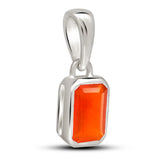 Carnelian Pendant 6x4mm