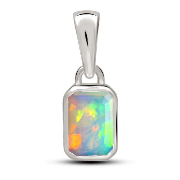 Opal (Ethiopian) Pendant 6x4mm