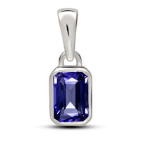 Iolite Pendant 6x4mm