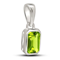 Peridot Pendant 6x4mm