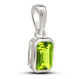 Peridot Pendant 6x4mm