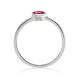 Pink Tourmaline Ring size 5 (4mm)
