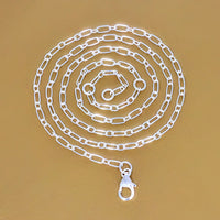 Figaro Chain 16-18 inch adjustble Inch Chain 1.5mm
