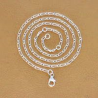 Figaro Chain 16-18 inch adjustble Inch Chain 1.2mm
