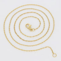 Cable Chain 20 Inch 18k Gold Vermeil Chain