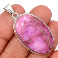 Cobalt Calcite Pendant