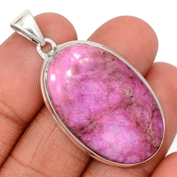 Cobalt Calcite Pendant