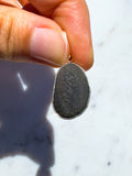 Saffordite Cintamani Stone Pendant