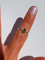 Moldavite Ring size 5