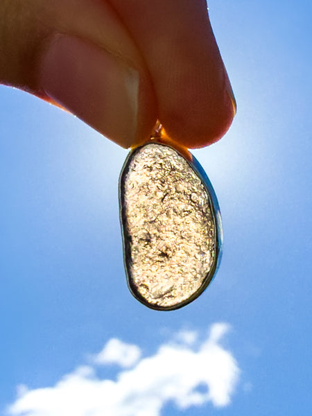 Saffordite Cintamani Stone Pendant