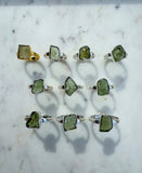 Moldavite Ring Size 12