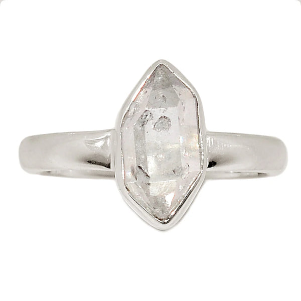 Herkimer Diamond Ring size 8