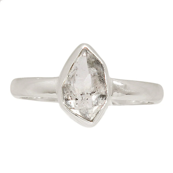 Herkimer Diamond Ring size 10.5