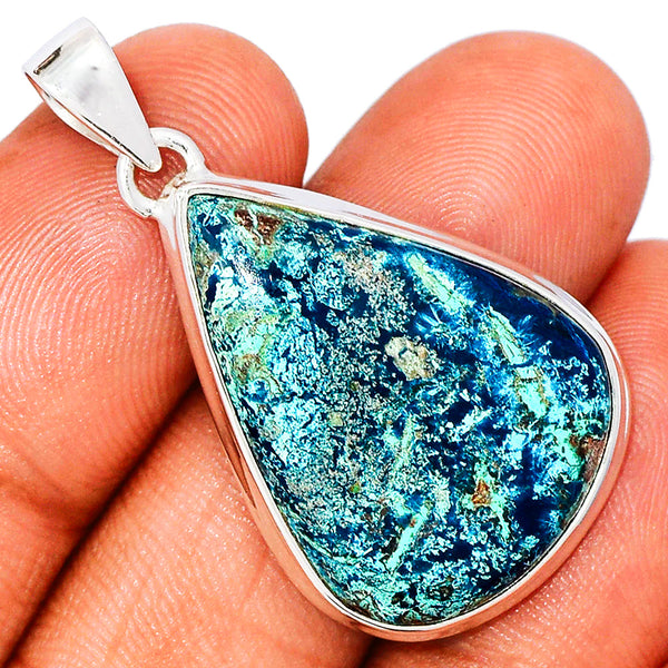 Shattuckite Pendant