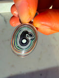 Fordite Detroit Agate Pendant